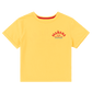 Cropped Shop Tee - Washed Yellow