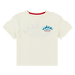 Cropped Shop Tee - Off White