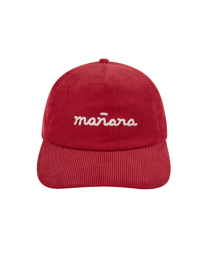 Corduroy Cap - Red