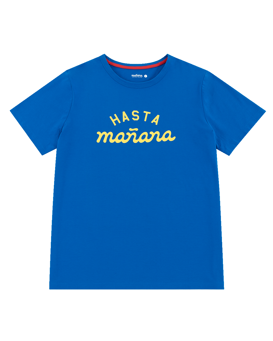 Hasta Manana Tee - Blue / Yellow