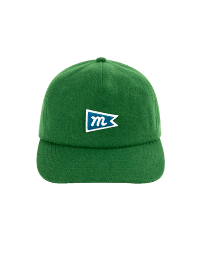 Wool Pennant Hat - Green