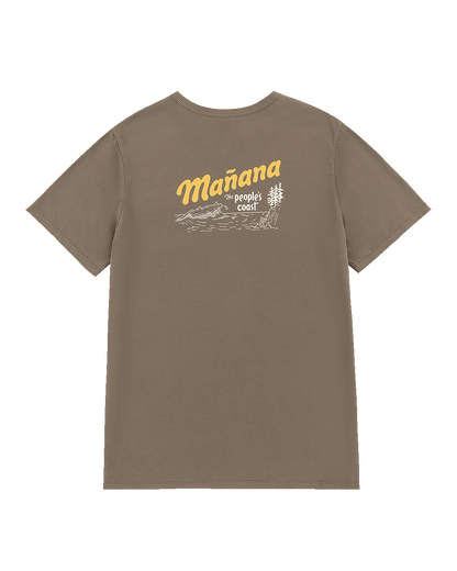 People's Coast Tee - Brown