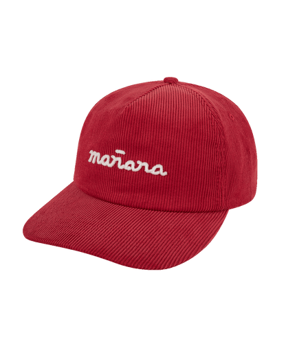 Corduroy Cap - Red