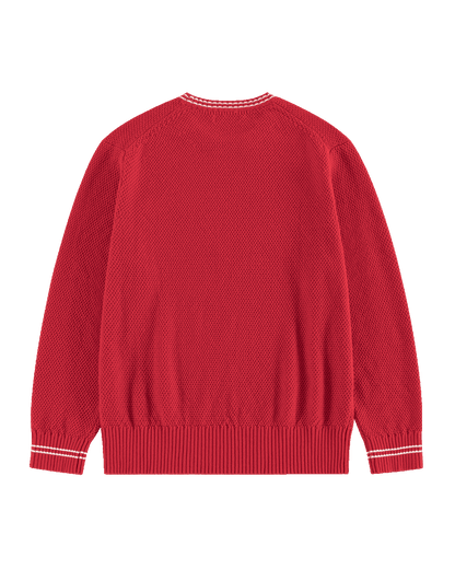 Wool Sweater - Red