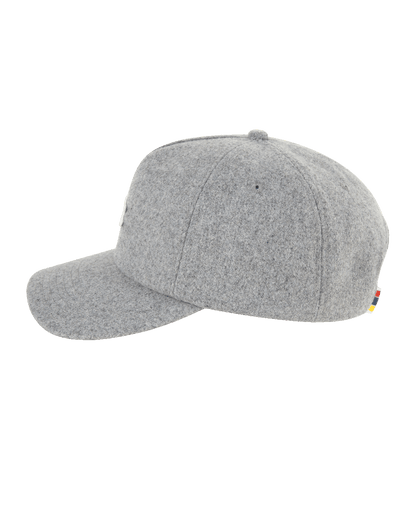 Wool Pennant Hat - Gray