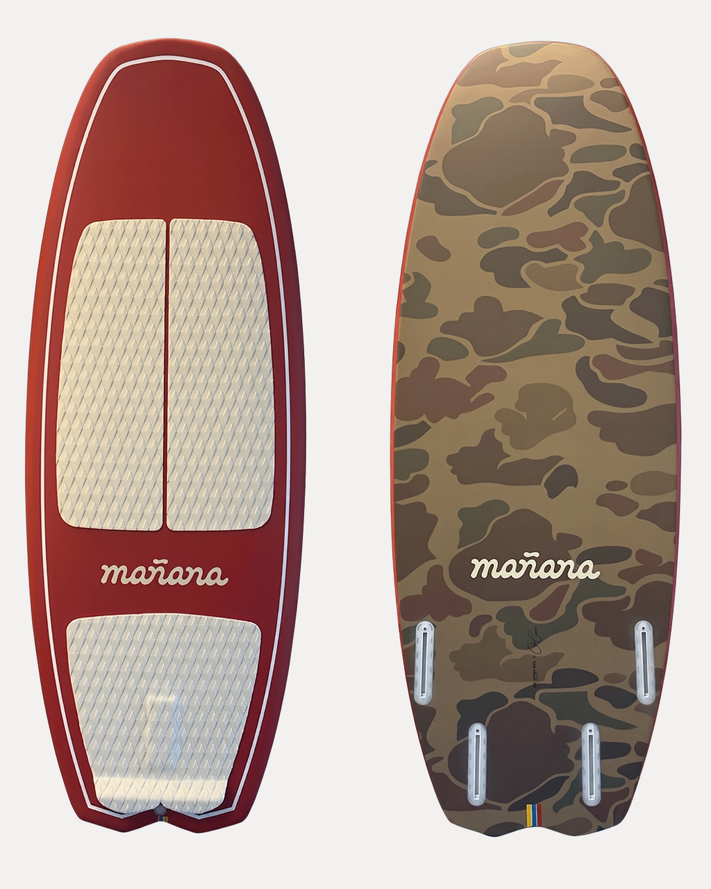 Custom  4'8" Pro - Red/Camo