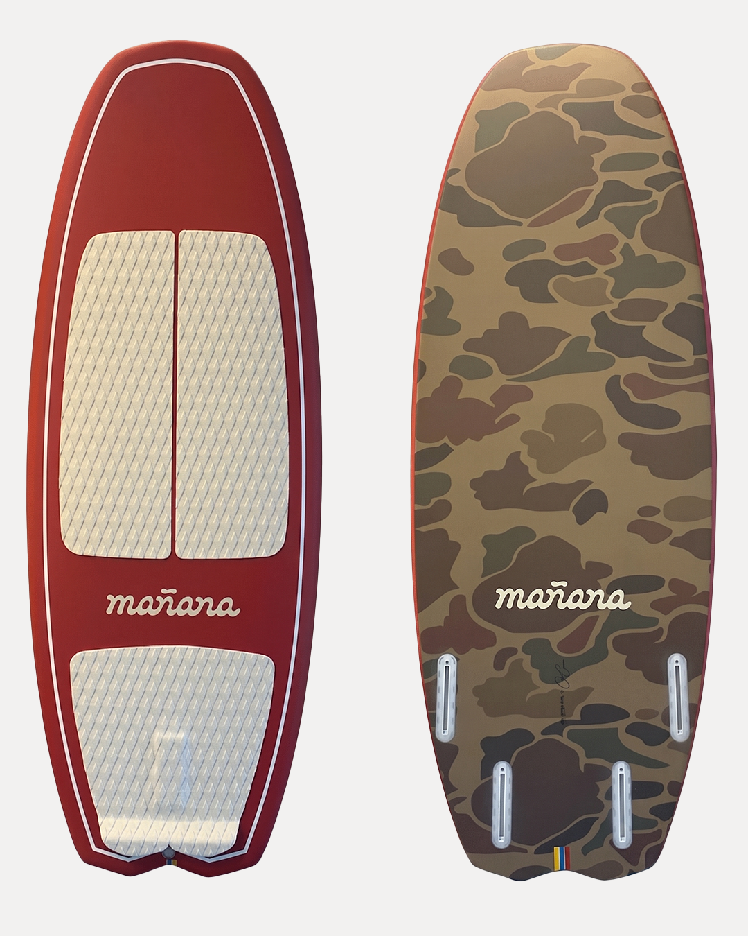 Custom  4'8" Pro - Red/Camo