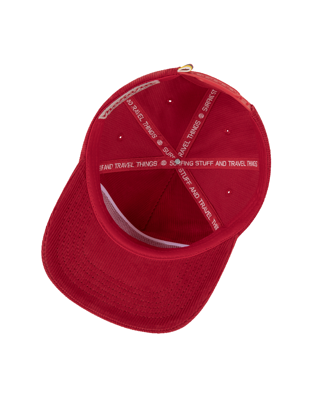 Corduroy Cap - Red