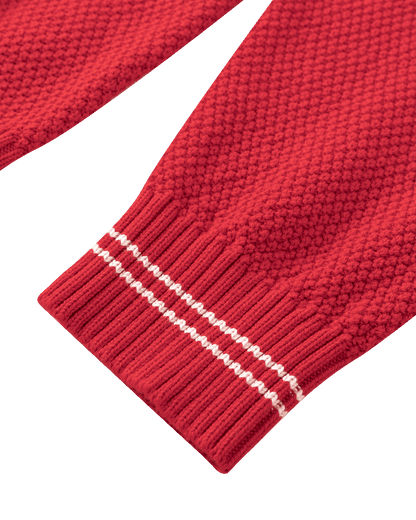 Wool Sweater - Red