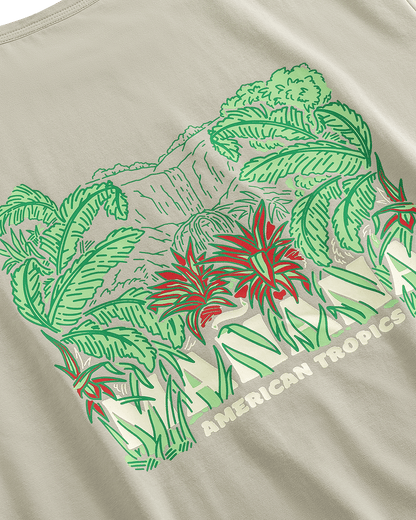 American Tropics Tee - Beige