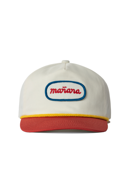 Two-Tone Cap - White/Red