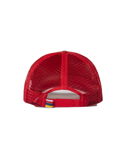 Beacon Mesh Trucker - Red