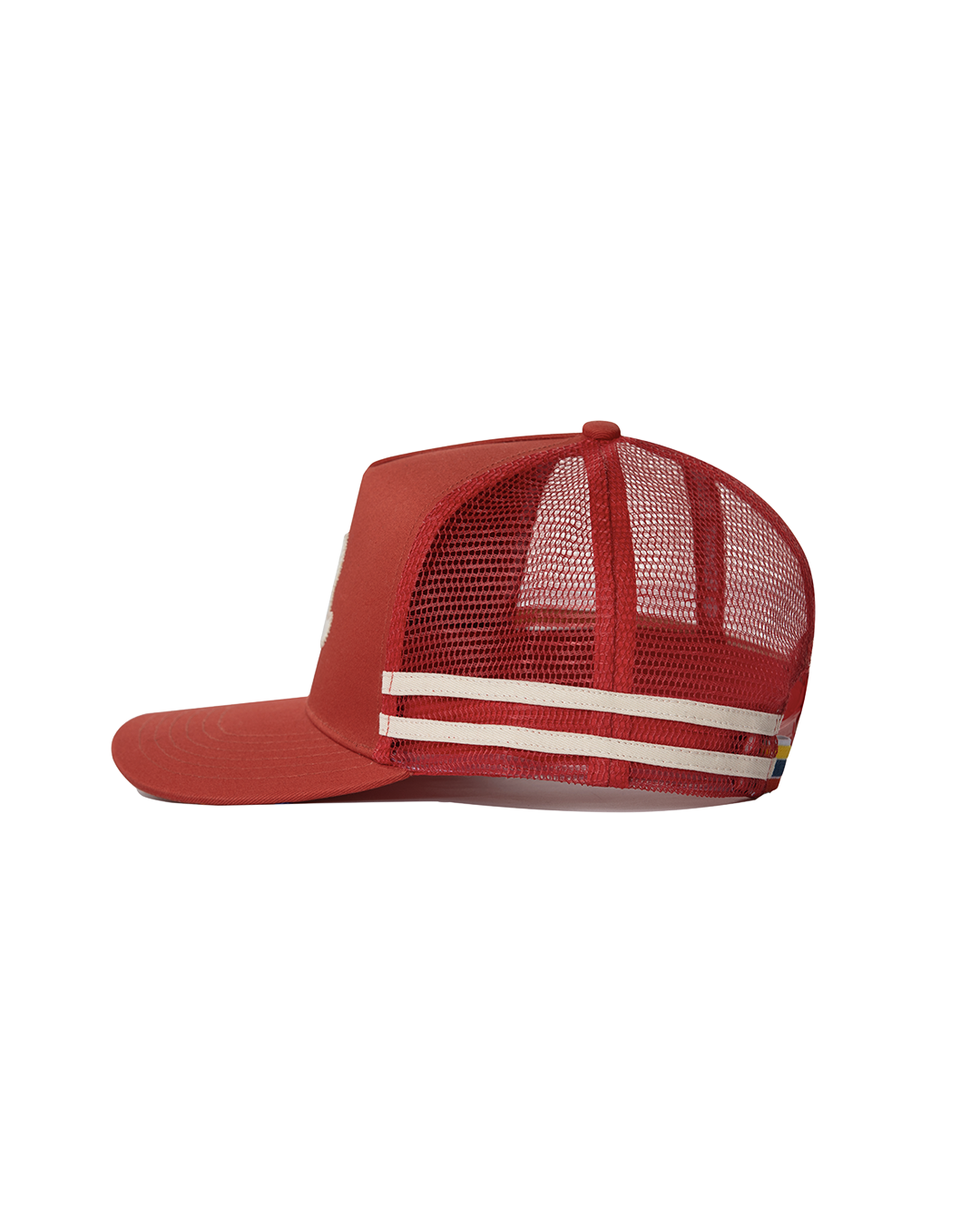 Mesh Back "M" Trucker - Red