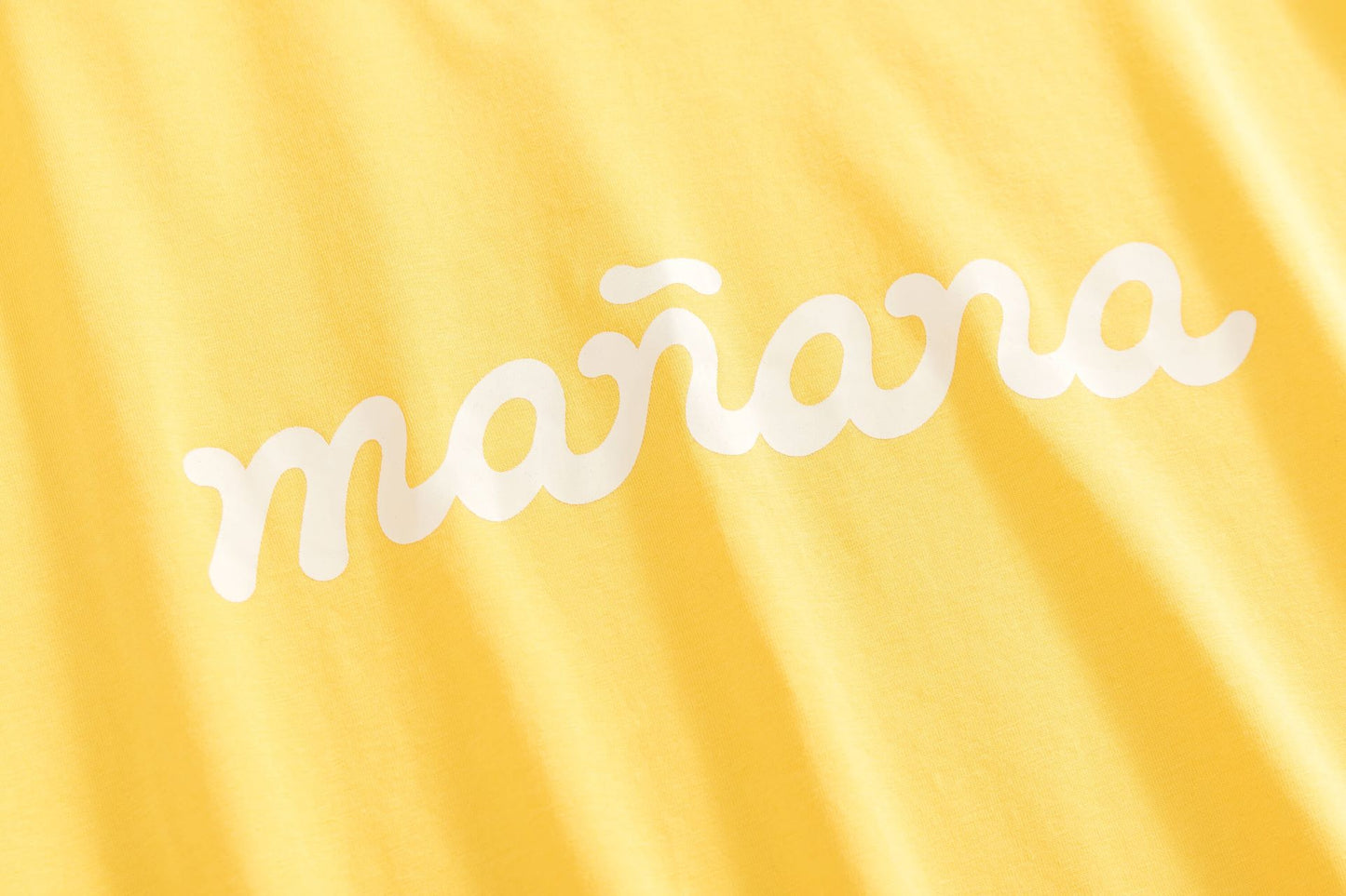 Cropped Logo Ringer - Yellow