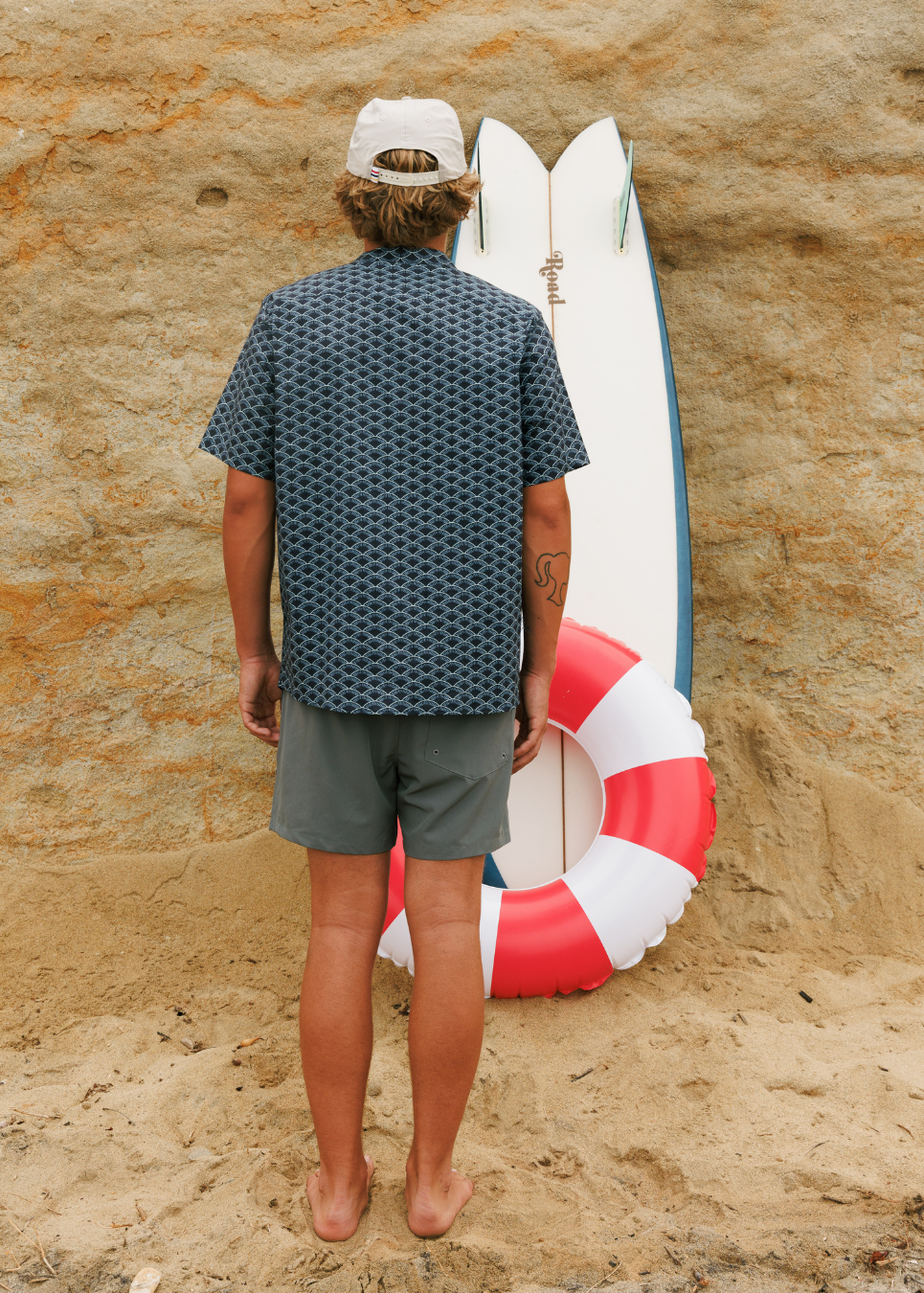 Breeze Button Up - Ocean Shell