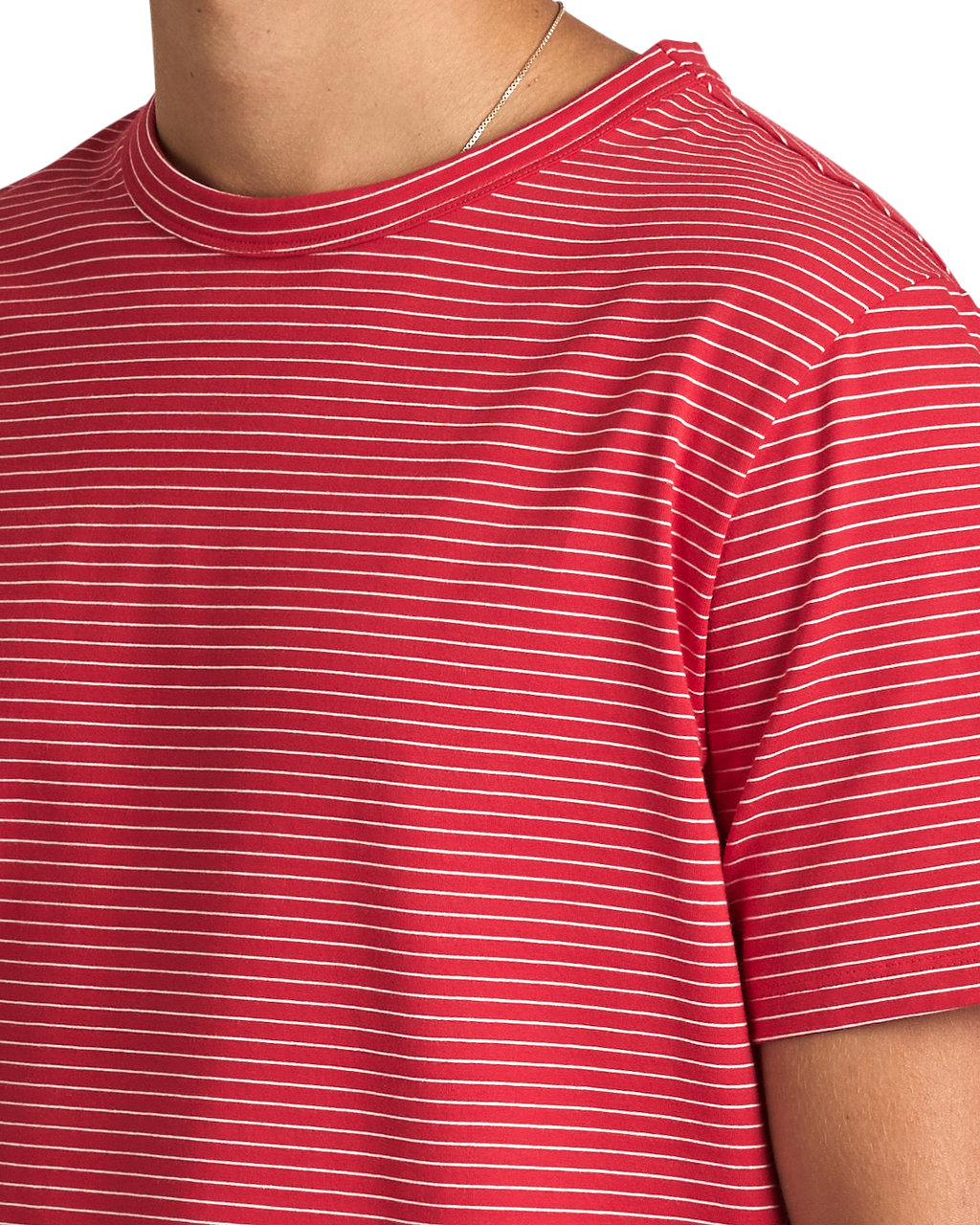 Striped Tee - Red/White