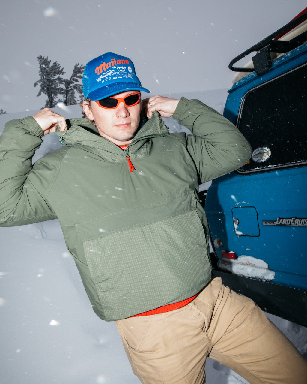 People's Coast Foam Trucker - Blue