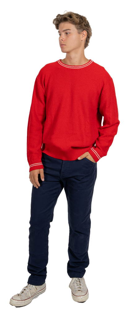 Wool Sweater - Red