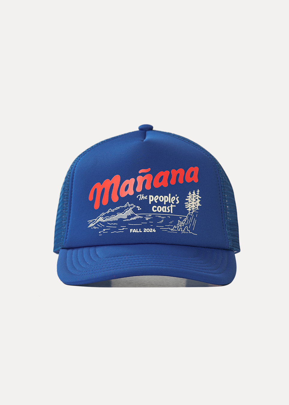 People's Coast Foam Trucker - Blue