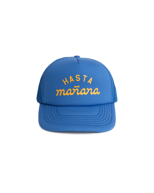 Hasta Manana Foam Trucker - Blue