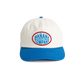 Oval Badge Hat - Off White/Swedish Blue