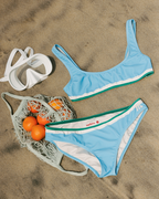 Tank Bikini Top - Blue