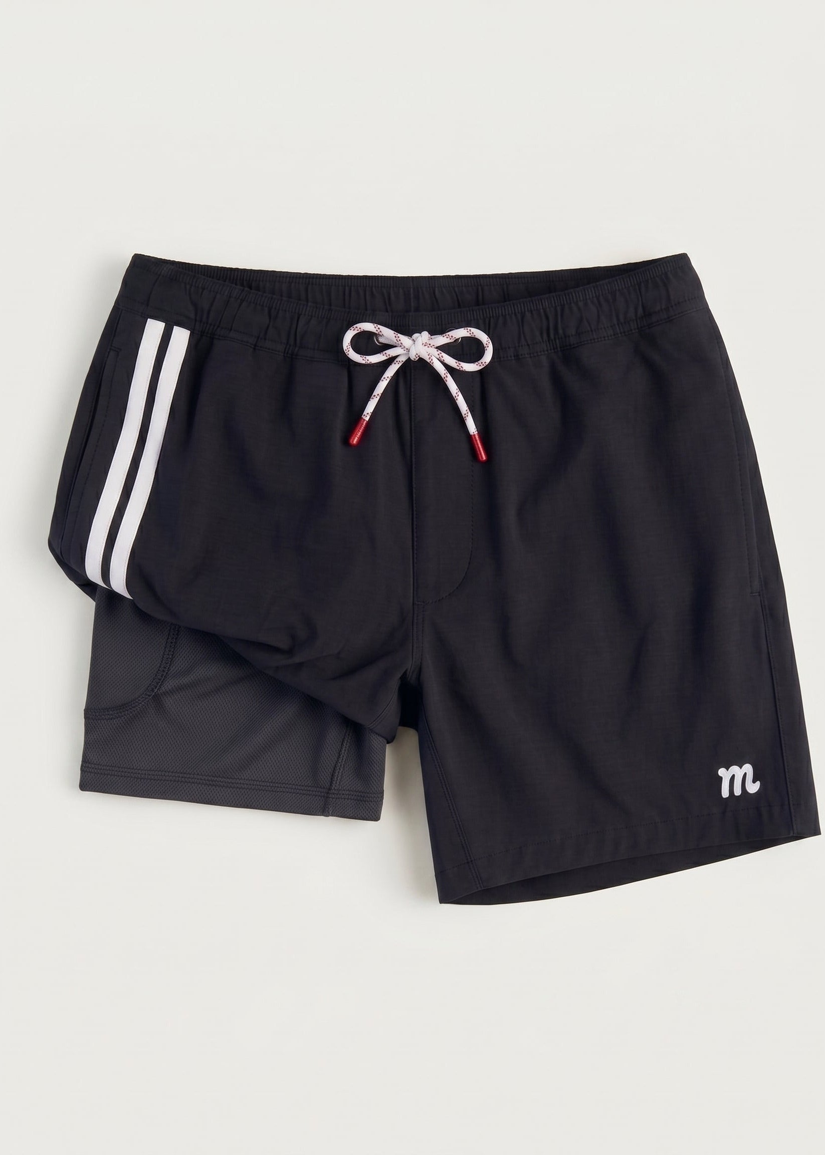 The Volley Short 2.0 - Black